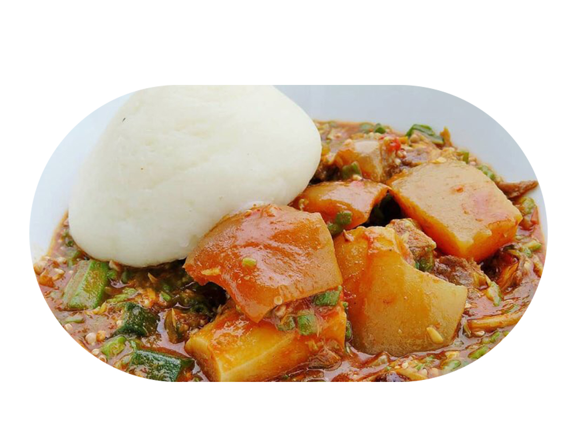 Akpele food Ghana